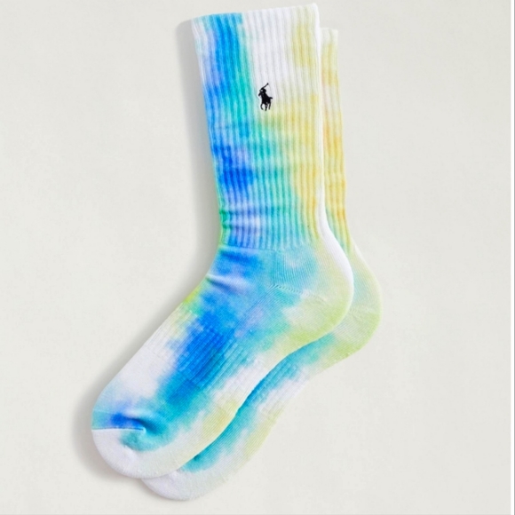 Polo Ralph Lauren Other - NWT Men's Ralph Lauren Polo Tie-Dye Ombre Crew Socks